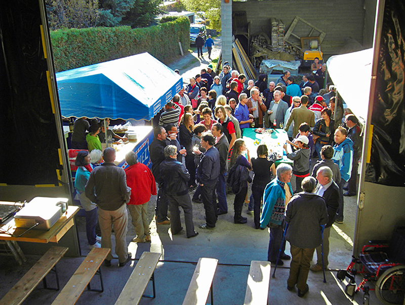 2010 feiert Forst Massa sei 20-Jahr-Jubiläum mit einer Feier im Werkhof.